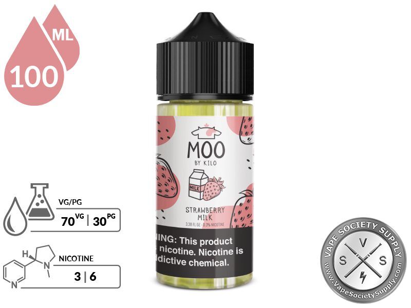Strawberry Milk By Moo E-Liquids info