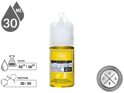 Glas Basix Salt 30ml Mango Tango Vape Juice