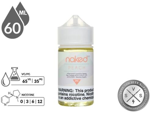 Naked 100 60ml Peach EJuice