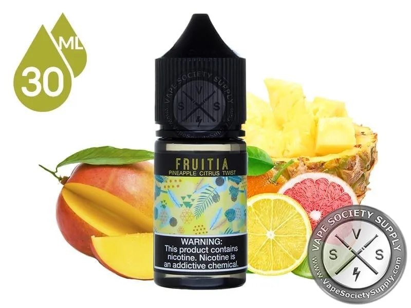 Pineapple Citrus Twist Salt - Fruitia by Fresh Farms E-Liquid 30ml
