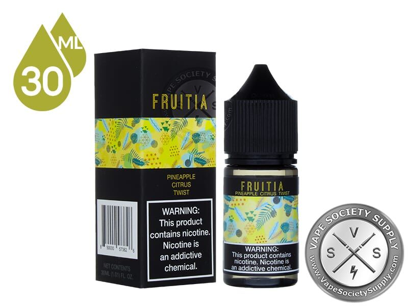 Pineapple Citrus Twist Salt - Fruitia by Fresh Farms E-Liquid 30ml