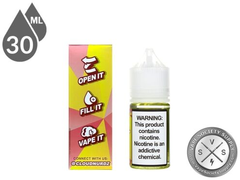 Cloud Nurdz Salts 30ml Strawberry Lemon E Liquid