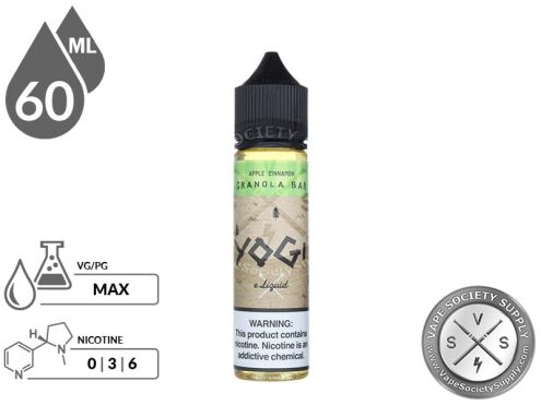 Apple Cinnamon Granola Bar By YOGI Eliquid 60ml