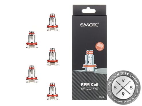 SMOK RPM Replacement Coils 5PCS MTL Mesh 0.3ohm