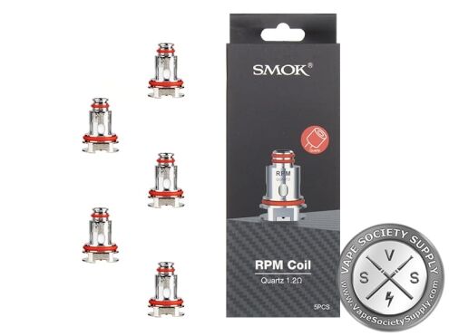 SMOK RPM Replacement Coils 5PCS Quartz 1.2ohm