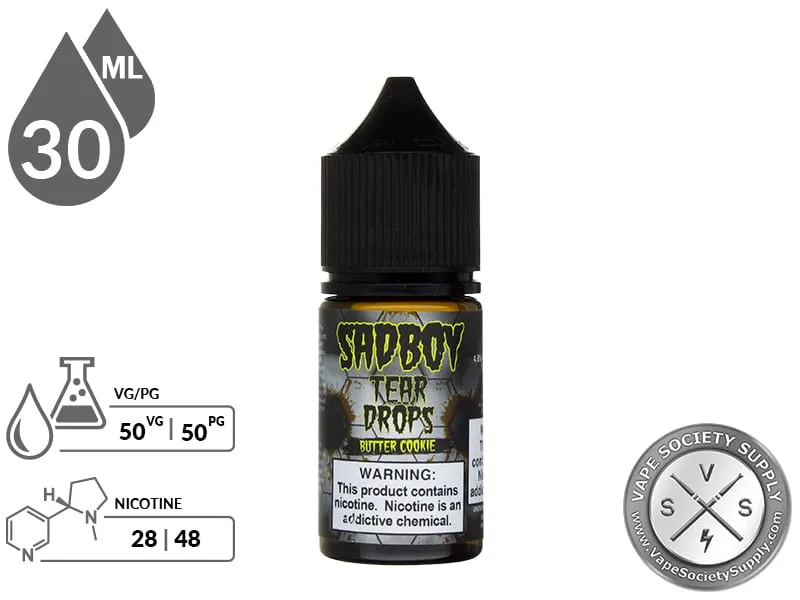 Butter Cookie by SadBoy Tear Drops Salts 30ml