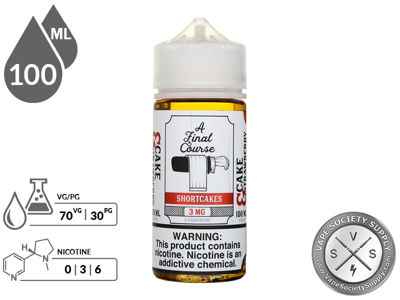 Shortcakes by A Final Course 100ml