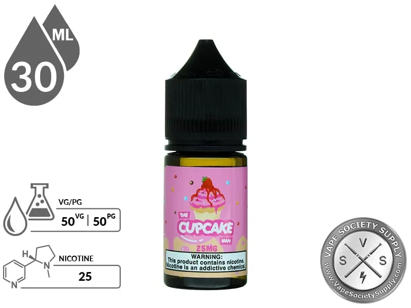 The Cupcake Man Strawberry by Vaper Treats Salt 30ml