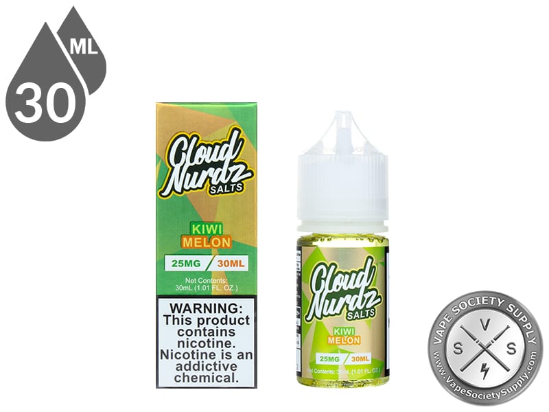 Cloud Nurdz Salts 30ml Kiwi Melon E Juice