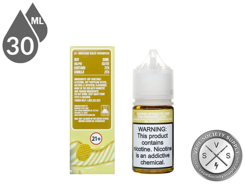 Custard Monster Salts 30ml Vanilla E-Juice