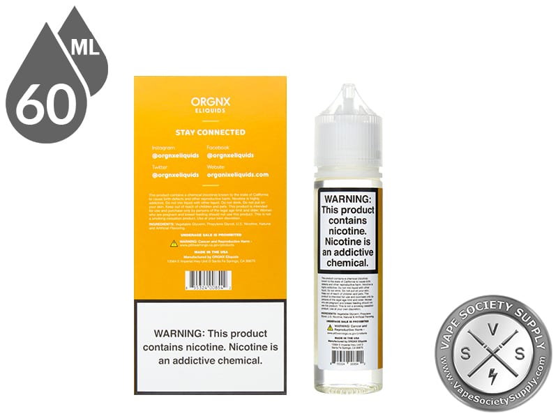 ORGNX 60ml Orange E Juice