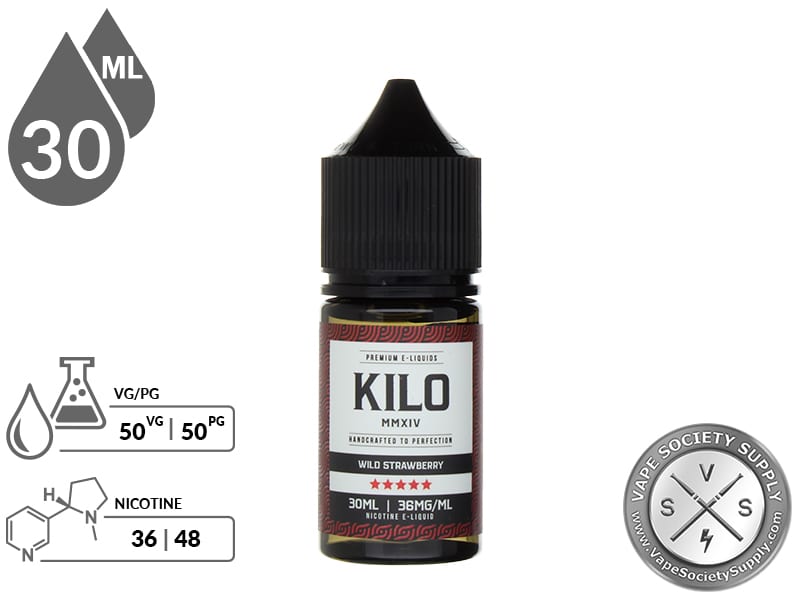 Kilo Salt 30ml Wild Strawberry EJuice