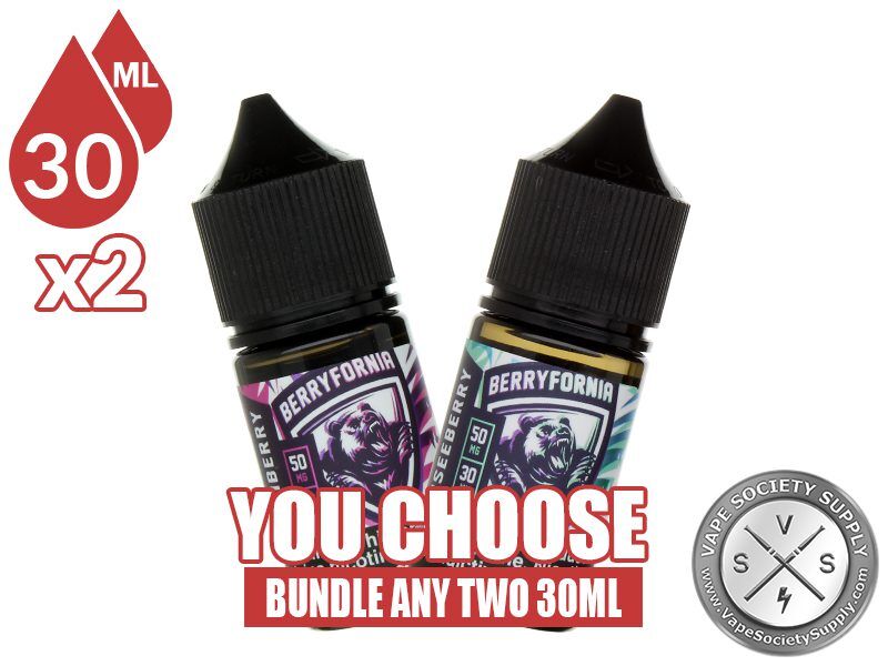 Berryfornia Nic Salt Bundle 30ml x2