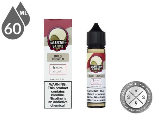 Air Factory 60ml Bold Tobacco EJuice