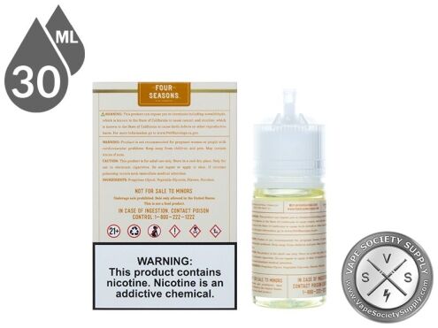 Four Seasons SALT 30ml Ry4 Tobacco E Liquid