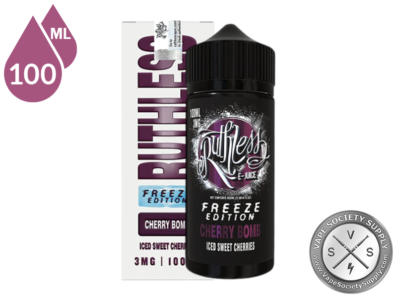 FREEZE Cherry Bomb Ruthless Vapor-1