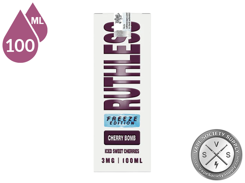 FREEZE Cherry Bomb Ruthless Vapor-4