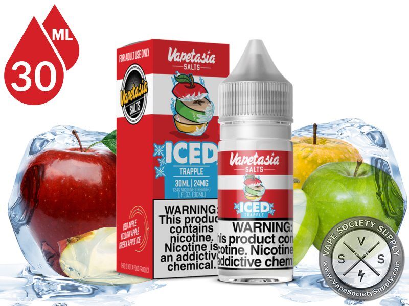 Iced Trapple By Vapetasia Salts