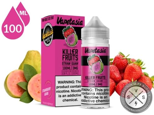 Straw Guaw E-Liquid By Vapetasia
