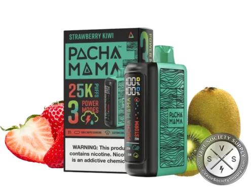 PACHA MAMA DISPOSABLE _ 25000 PUFF Strawberry Kiwi