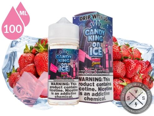 Pink Squares CANDY KING ON ICE