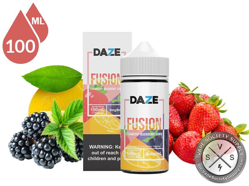 Strawberry Blackberry Lemon 7 DAZE FUSION TFN