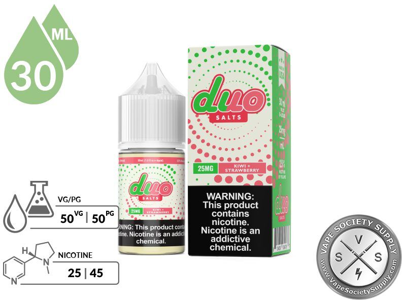 Kiwi Strawberry DUO BURST SALTS