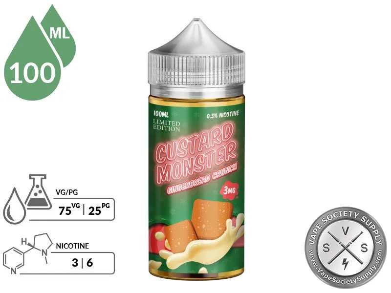Gingerbread Crunch CUSTARD MONSTER SYN info
