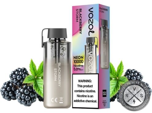 Vozol Neon 10000 Puff Disposable Blackberry Storm