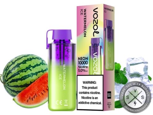 Vozol Neon 10000 Puff Disposable Watermelon Ice