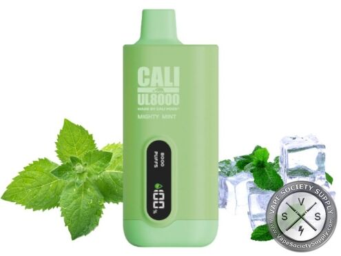Cali UL8000 Disposable Mighty Mint
