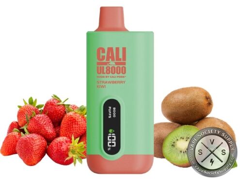 Cali UL8000 Disposable Strawberry Kwi