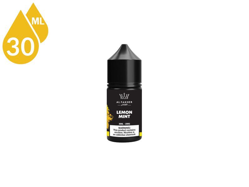 Lemon Mint Al Fakher Nicotine Salt bottle