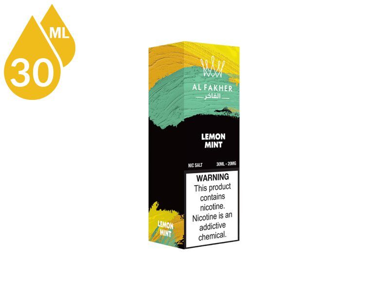 Lemon Mint Al Fakher Nicotine Salt box