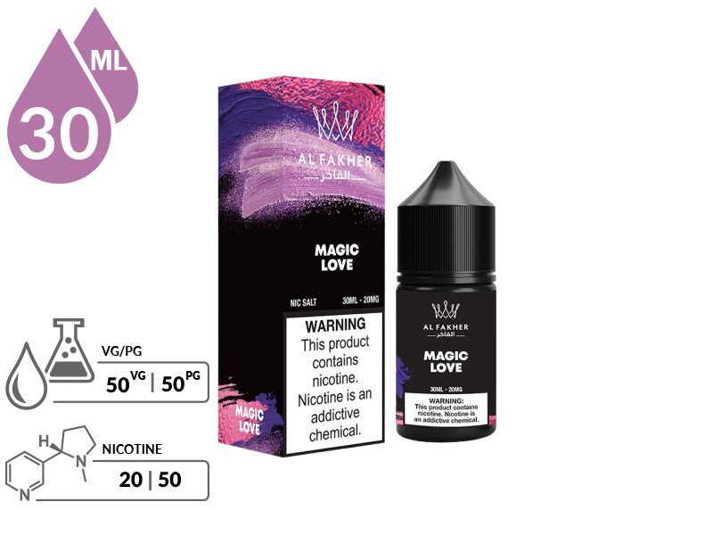 Magic Love Al Fakher Nicotine Salt info
