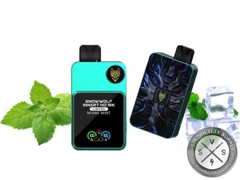 Snowwolf Smart HD 15K Limited Disposable Miami mint