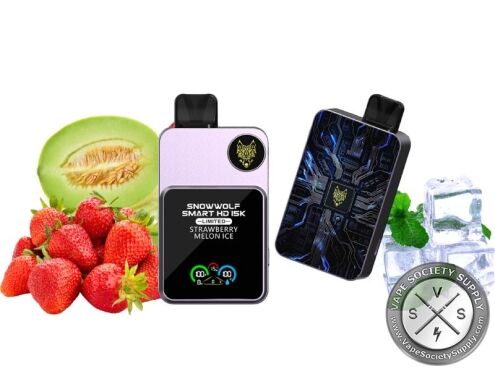 Snowwolf Smart HD 15K Limited Disposable Strawberry Melon Ice
