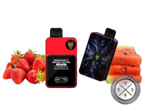 Snowwolf Smart HD 15K Limited Disposable Strawberry Watermelon Ice