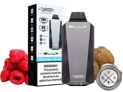 ELUX Cyberover 18000 Puff Disposable Raspberry Coconut