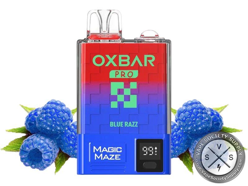 OXBAR x Pod Juice Magic Maze Disposable 10000 Puffs Blue Razz