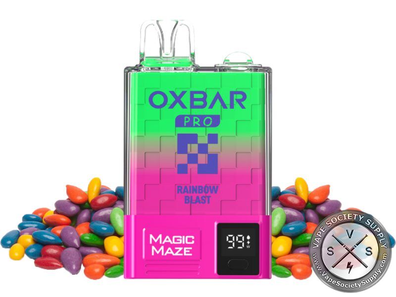OXBAR x Pod Juice Magic Maze Disposable 10000 Puffs Rainbow Blast