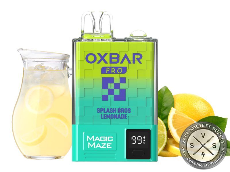 OXBAR x Pod Juice Magic Maze Disposable 10000 Puffs Splash Bros Lemonade