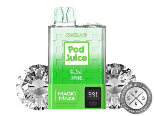 Pod Juice x OXBAR Magic Maze Disposable 10000 Puffs Clear Jewel