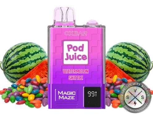 Pod Juice x OXBAR Magic Maze Disposable 10000 Puffs Watermelon Skittlez