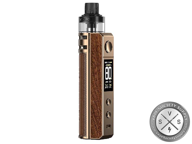 VooPoo DRAG H80 S Pod Kit Golden Rosewood