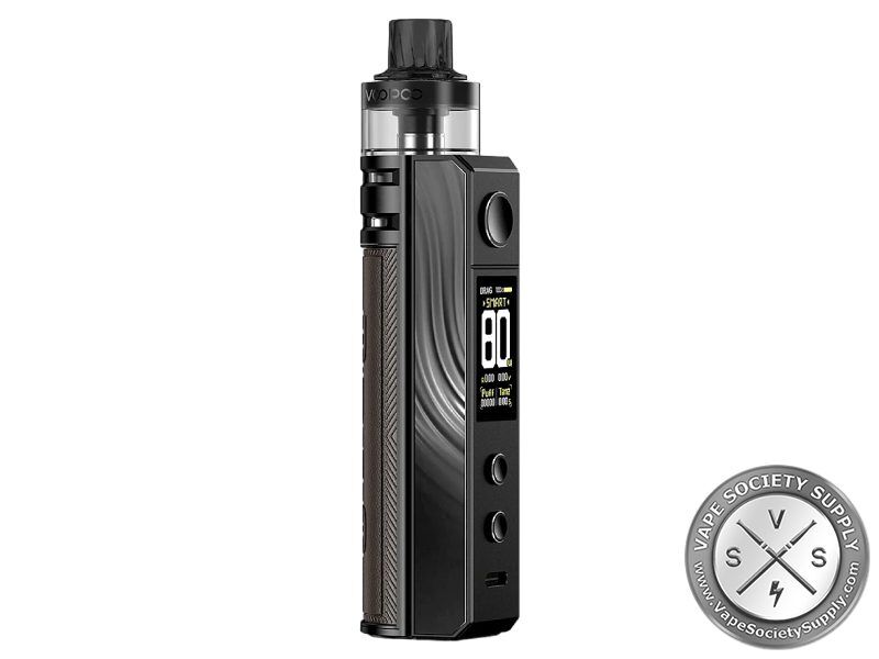 VooPoo DRAG H80 S Pod Kit Obsidian Black