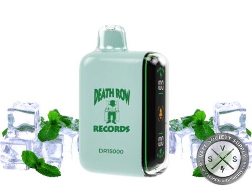 Death Row Records DR 15000 Puffs Disposable Cool Mint