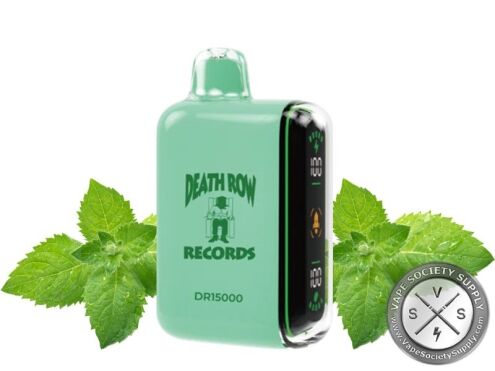 Death Row Records DR 15000 Puffs Disposable Mint