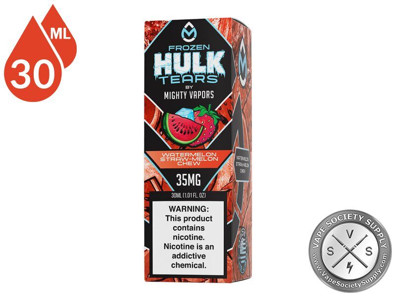 Frozen Watermelon Straw-Melon Chew Hulk Tears Salt obx