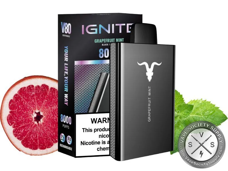 IGNITE V80 Disposable 8000 Puffs Grapefruit Mint